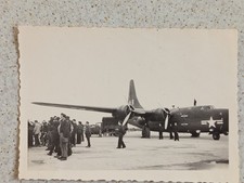 photo ALGERIE Aéroport ORAN 1949 avion - DOMINATOR B-32 porte-avions Roosevelt