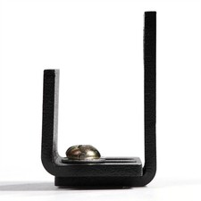 1pc Noir Matériel En Acier