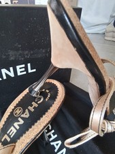sandales à talon Chanel 37,5