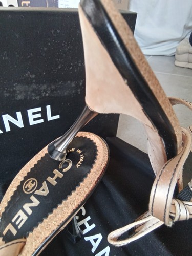 Sandales talon chanel 5 - à,