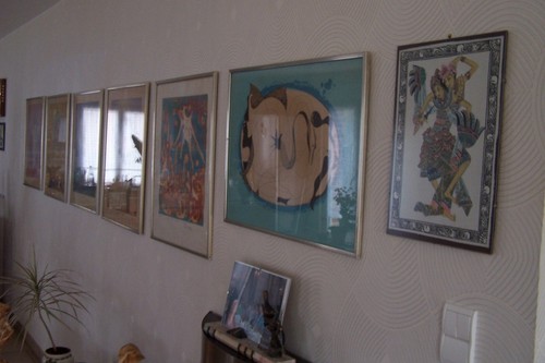 Peinture impression sur tissu - impression,