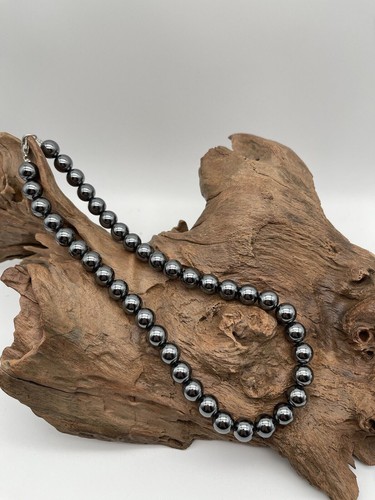Collier perles rondes - de,