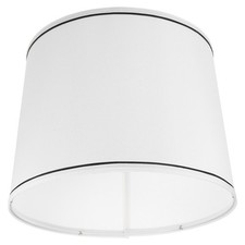  Abat-jour rond en lin