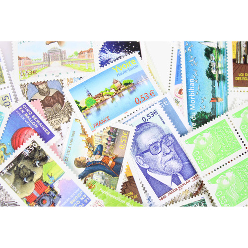 Lot 100 timbres france - timbres,