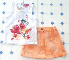 Ensemble pieces jupe jeans - ensemble,