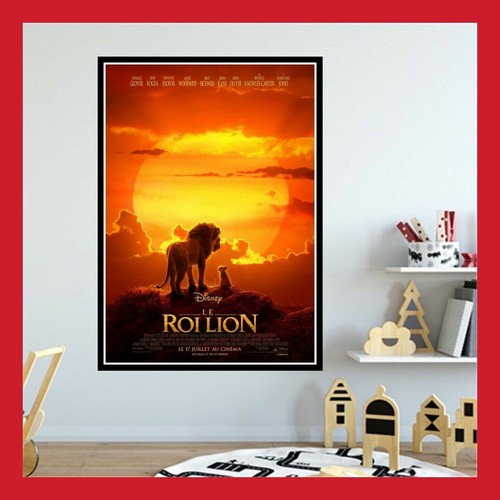 Toile coton affiche cinema - toile,