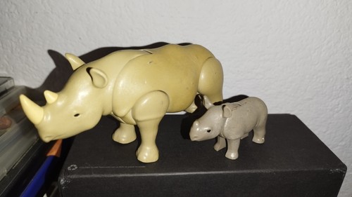 Playmobil rhinoceros son - et,