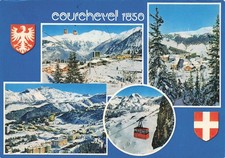 73 COURCHEVEL CENTRE DE LA STATION TELESKI ET TELECABINE DE