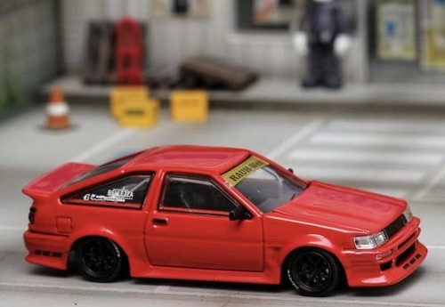 Toyota rwb ae86 red - ae86,