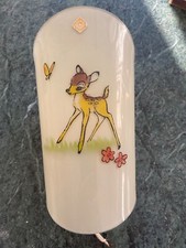 Applique murale vintage Bambi – DORIA – sous licence Walt Disney (années 60/70)