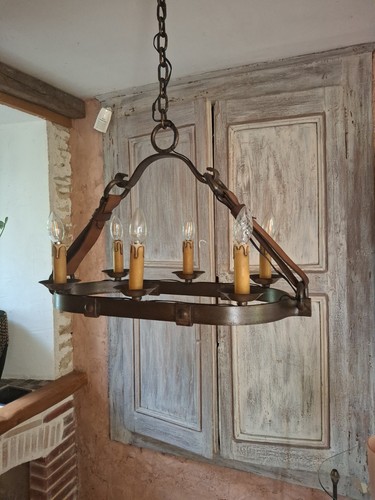 Lustre suspension fer - lustre,