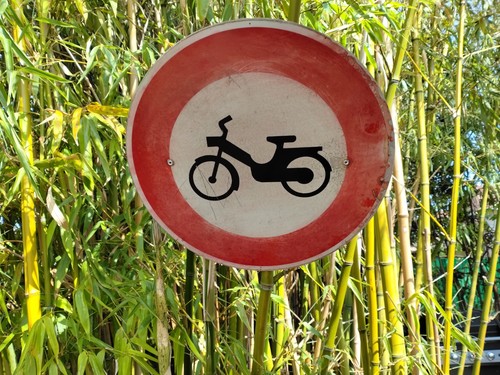 Ancien panneau signalisation - panneau,