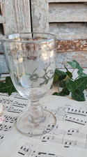 ANCIEN VERRE DE MARIEE GRAVE