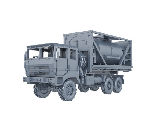 Modern french renault truck - -,