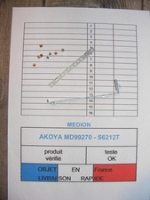 Caddy/caddie HDD (disque dur) + vis pour MEDION AKOYA MD99270 - S6212T
