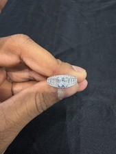 925 Argent Sterling Cz Ring