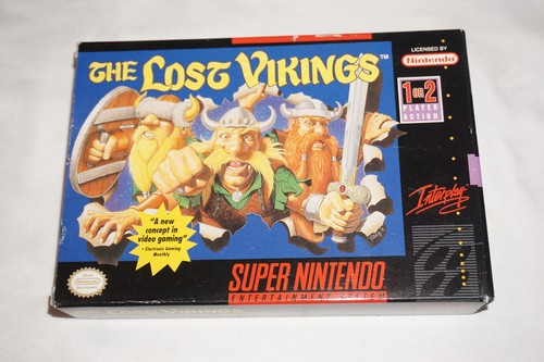 Lost vikings super nintendo - lost, (super