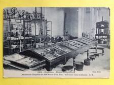 cpa GRENOBLE Isère MUSÉE DAUPHINOIS Chapelle Ste Marie d'en Bas VITRINES ABSIDE