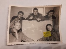 photo pilote Français base US 1953 breveté pilote de chasse