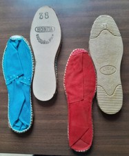 2 paires d'espadrilles 38