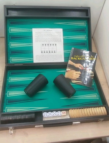 Valise backgammon vintage - valise,