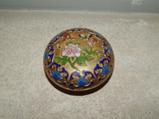  ANCIENNE Boîte en émaux