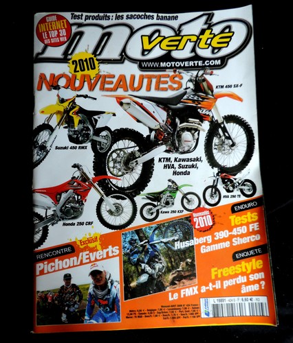 Magazine moto verte - moto, 2010