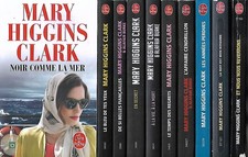 Gros Lot de 10 livres de poche de MARY HIGGINS CLARK--le Livre de Poche Thriller