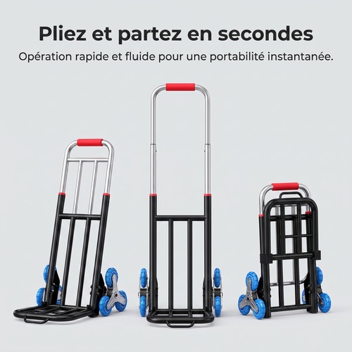 Chariot transport pliable - transport,