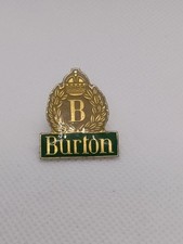 Pins BURTON Logo B entouré de Laurier et d'une Couronne MODE Lapel pin