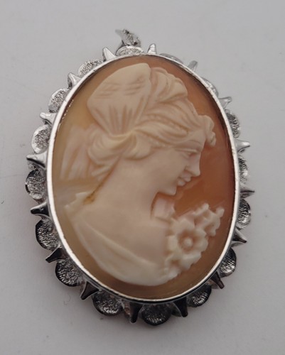 Broche pendentif camée - pendentif,