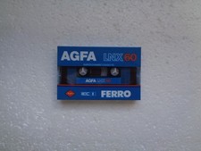 Vintage Audio Cassette AGFA LNX 60 * Rare From Germany 1985 *