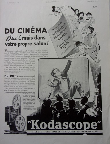 Publicite kodascope - ,