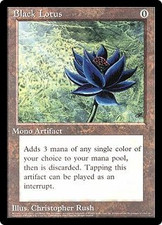 Magic MTG - Black Lotus - Oversized Promos - EXC - EN