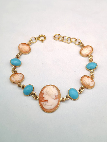 Bracciale femme camée - bracciale, vrai