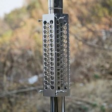 Filet de cheminée pour tente de camping amovible poêle à bois pour protection