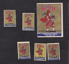 Ancienne étiquette  Allumettes Inde BN116966 Kiltie Kilt Homme 