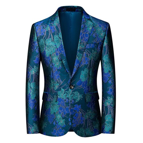 Hommes floral jacquard - jacquard, costume