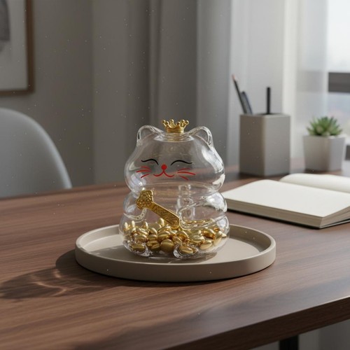 Tirelire chat petit format - petit,