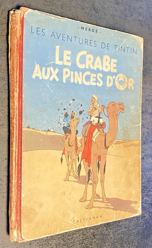 Rare tintin crabe - tintin, le
