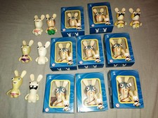 Lot de 16 Jouet Figurine Lapin Crétin