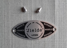 JIELDE - Plaque écusson pour