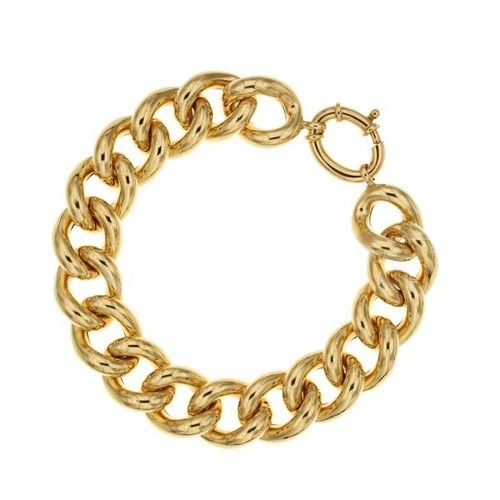 Yellow gold carat bracelet - gold,