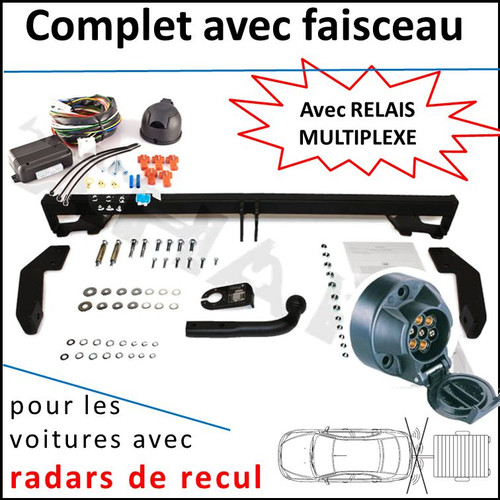 Attelage pour fiat doblo à - attelage, 01