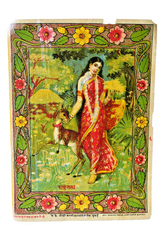 Lithographie vintage ravi - vintage,