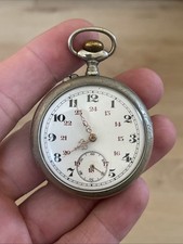 MA COLLECTION Montre Gousset Marque mécanique mouvement chronographe ARGENTAN