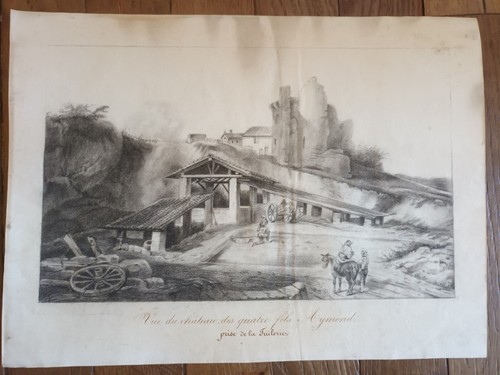 Magnifique dessin vue - dessin, du