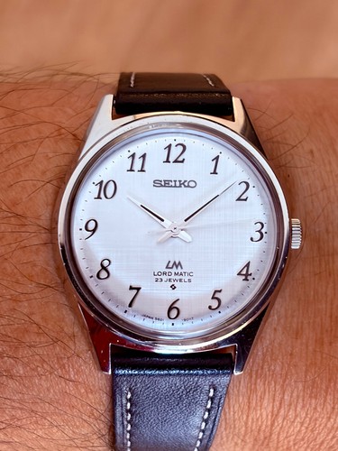 Seiko lord matic 1974 - lm, matic"