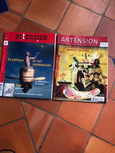 Artension revue sur art - revue, l'art