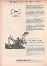 JOHN DEERE Publicité 1 Page